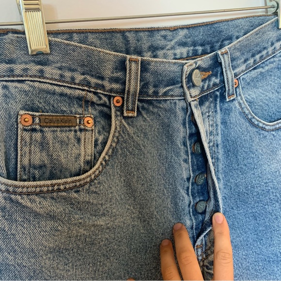 Calvin Klein Jean Shorts 1997 - Picture 3 of 7